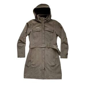 Columbia Titanium Waterproof Belted Jacket with Detachable Hood Size S